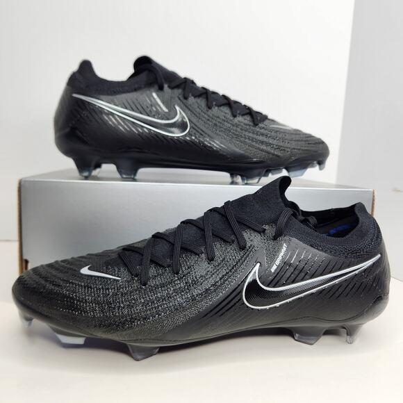 Nike Phantom GX II Elite FG Black Size 10 Men Soccer Cleats